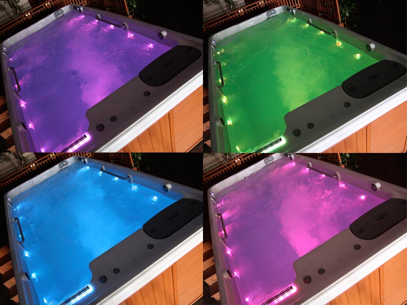 DynaBrite LED lighting with BellagioFalls